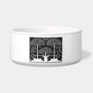 Art Nouveau Tree Beardsley Muster Napf