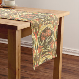 Art Nouveau Tulips Table Runner Mittelgroßer Tischläufer