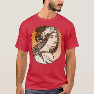 Art Nouveau verklebte Glass Beauty T-Shirt