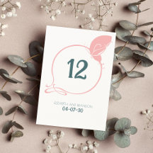 Art Nouveau Vintag Butterfly Dusty Pink Wedding