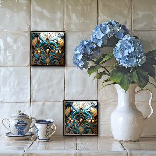 Art Nouveau Vintag Fliese