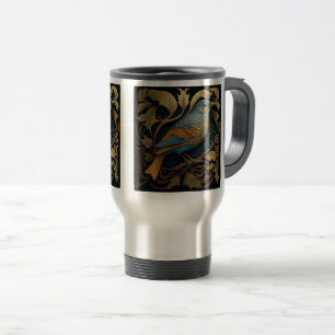 Art Nouveau Vogel Reise-/Pendler-Tasse, 0,44 l  Reisebecher