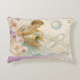 Art Nouveau Wassermann Dekoratives Wurfkissen Dekokissen