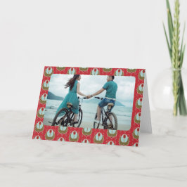 Art Nouveau Weihnachtskarte Karte