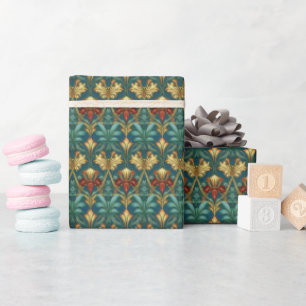 Art Nouveau William Morris Art Muster Geschenkpapier