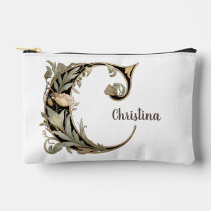 Art Nuevo Schwarze Blumenschrift C Accessoire Tasc Zubehörtasche
