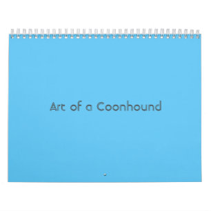 Art of a Coonhound Calendar 2021 Kalender