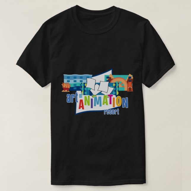 Art of Animation Resort Classic T - Shirt (Design vorne)