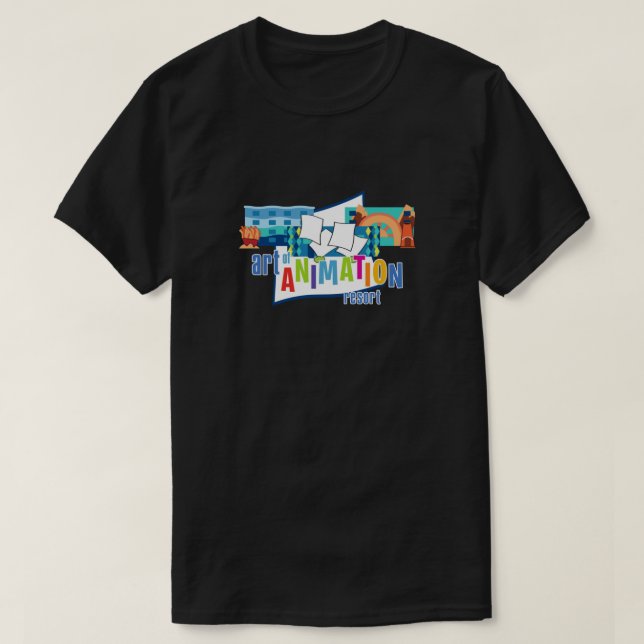 Art of Animation Resort T-Shirt (Design vorne)