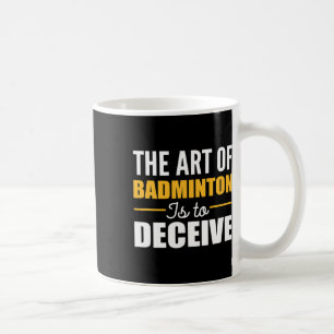 Art of Badminton Badminton Player Kaffeetasse