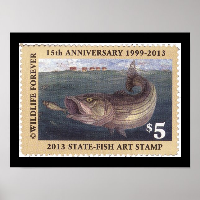 Art of Conservation Briefmarke 2013 Poster (Vorne)