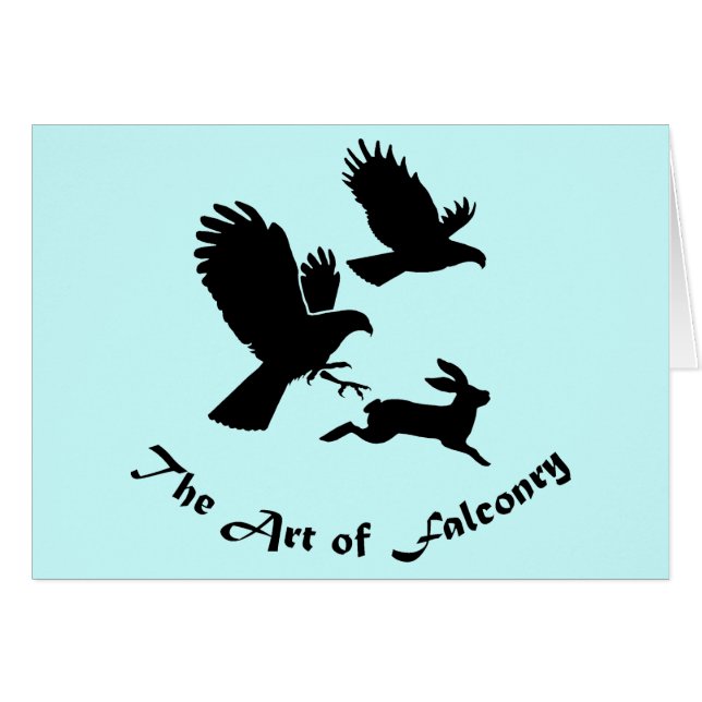 Art of Falconry - Harris Hawks (Vorderseite (Horizontal))