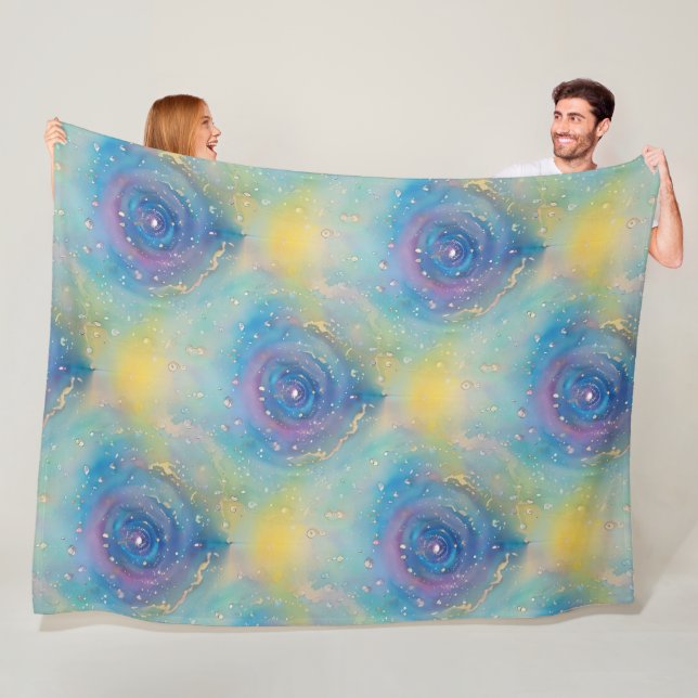 Art of Image Abstraction - nahtloses Muster 7 Fleecedecke (Beispiel)