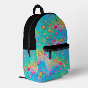 Art of Image Abstraction - nahtloses Muster 8 Bedruckter Rucksack