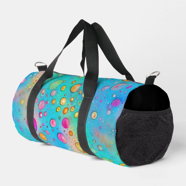 Art of Image Abstraction - nahtloses Muster 8 Duffle Bag (Rechte Ecke)