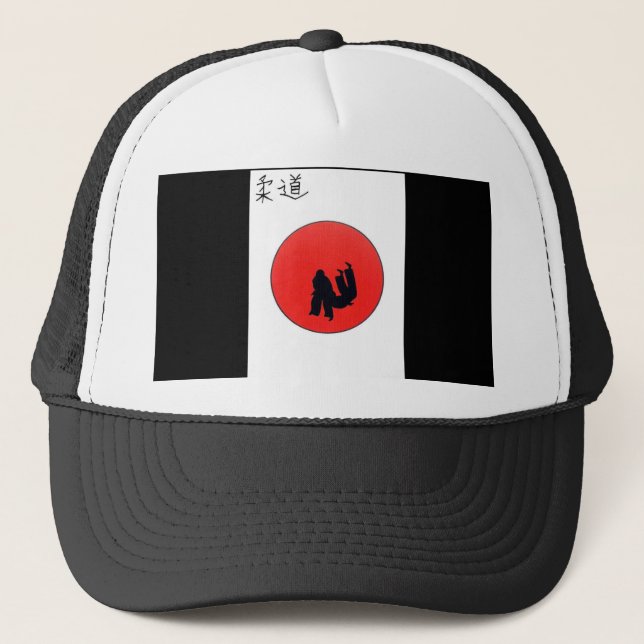 Art of Judo Print Trucker Hat Truckerkappe (Vorderseite)
