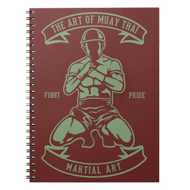 Art of Muay Thai Notizblock (Vorderseite)