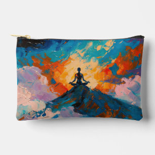 Art of Yoga (#4) Ölgemälde Zubehörtasche