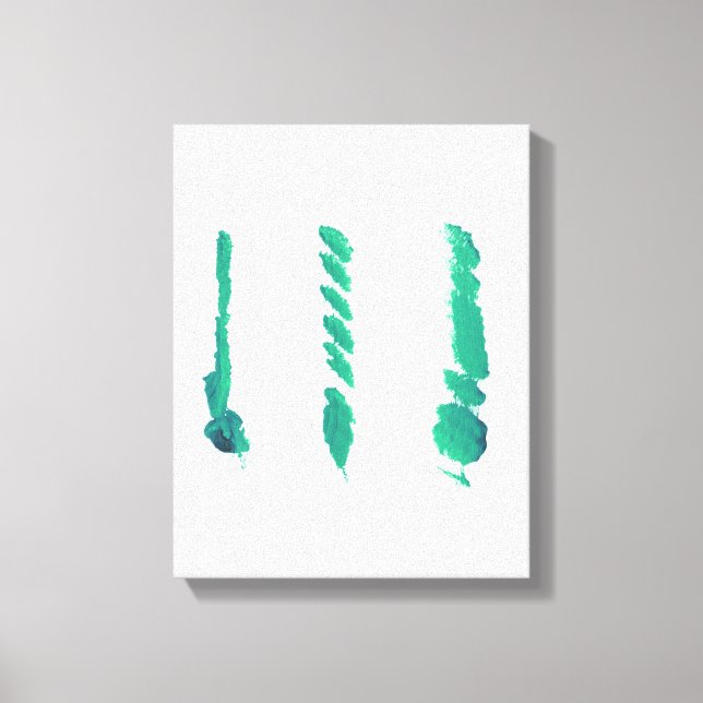 Art Paint Brush Leinwanddruck (Vorderseite)