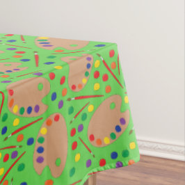 Art Paint Palette Niedlich 1. Geburtstag Party Tischdecke