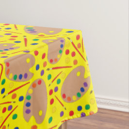 Art Paint Palette Niedlich Kid's Birthday Party Tischdecke
