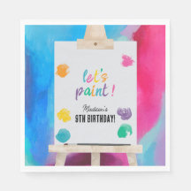 Art Painting Künstler Paint Birthday Thema