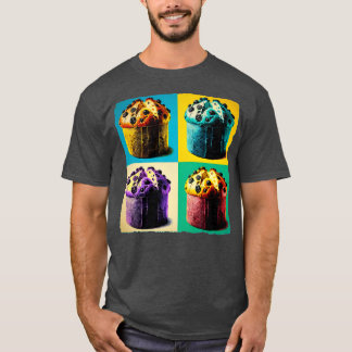 Art Panettone Italienische Weihnachtsbrillianz T-Shirt