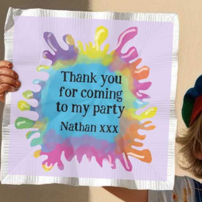 Art Party Children Gefallen Verpackungen Serviette (Von Creator hochgeladen)