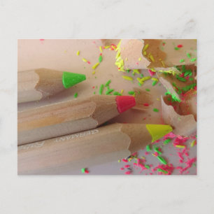 Art Pencies Postcard Postkarte