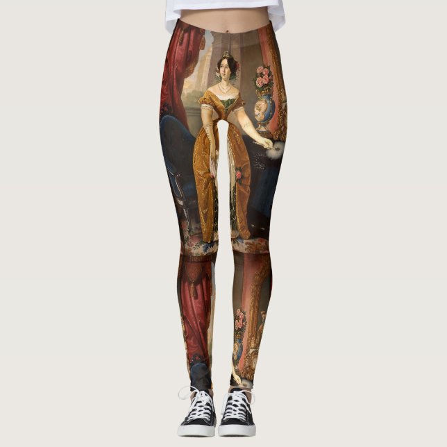 Art Portrait Leggings (Vorderseite)