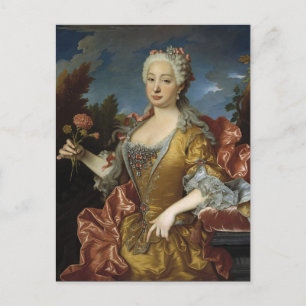 Art Portrait Postkarte