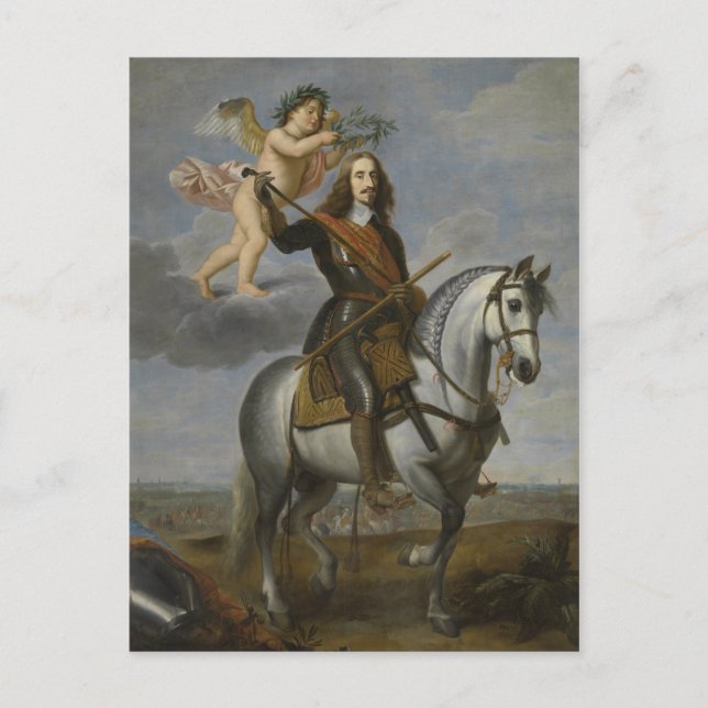 Art Portrait Postkarte (Vorderseite)