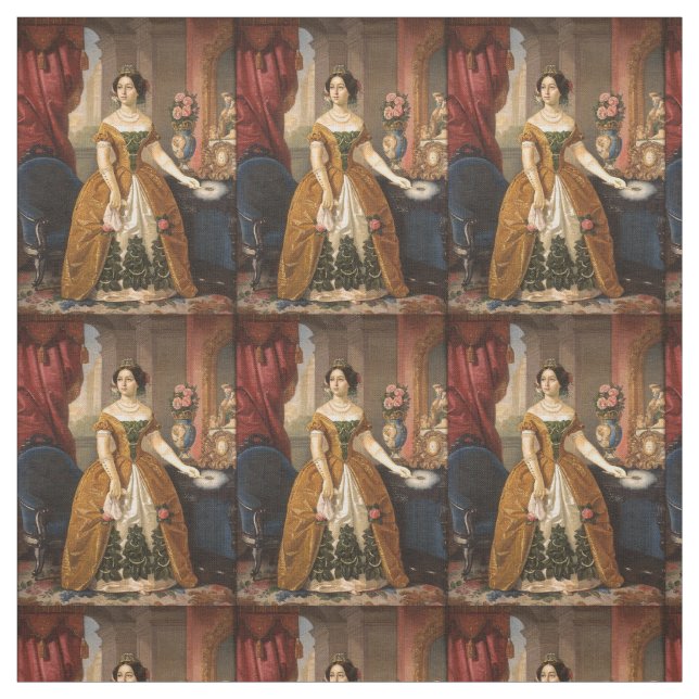 Art Portrait Sondergewebe Stoff (Muster)