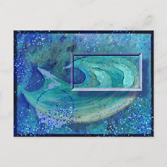 Art Postcard 2 - DRITTE - Ölmalerei Postkarte (Vorderseite)