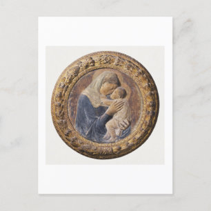 ART POSTCARD: DONATELLO : MADONNA DEI PAZI : 1386 POSTKARTE