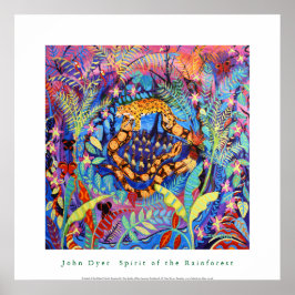 Art Poster: Der Geist des Regenwaldes des Amazonas Poster