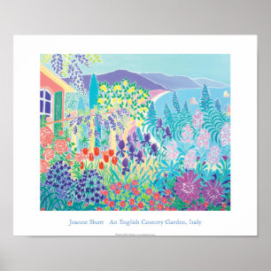 Art Poster: Ein englischer Garten, Italien Poster