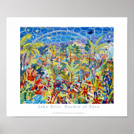 Art Poster: The Eden Project von John Dyer Poster