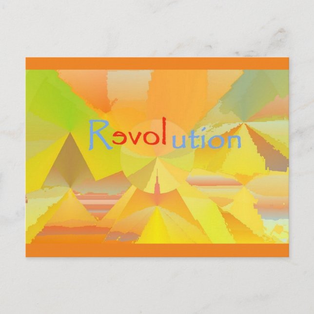 Art Postkarte 14: reLOVEution (Vorderseite)