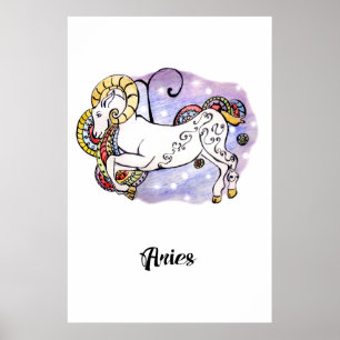 Art print Aries Poster