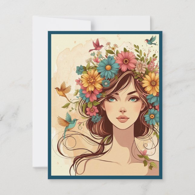 Art Print Card Summers End (Vorderseite)