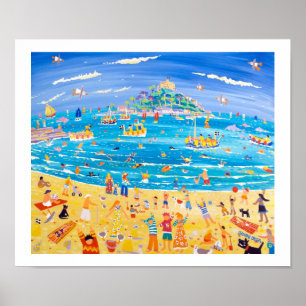 Art Print: St. Michael's Mount. Leinwand Poster