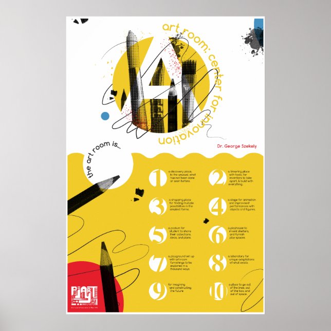 Art Room: Centre of Innovation Poster (Vorne)