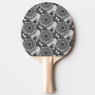 Art-Schildkröte-Muster Tischtennis Schläger