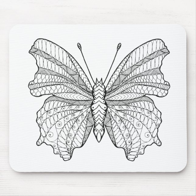 Art-Schmetterling 3 Mousepad (Vorne)