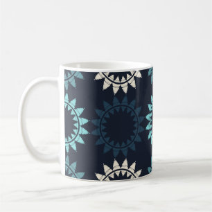 Art seamless pattern. Folk motif. Vintage geometri Kaffeetasse