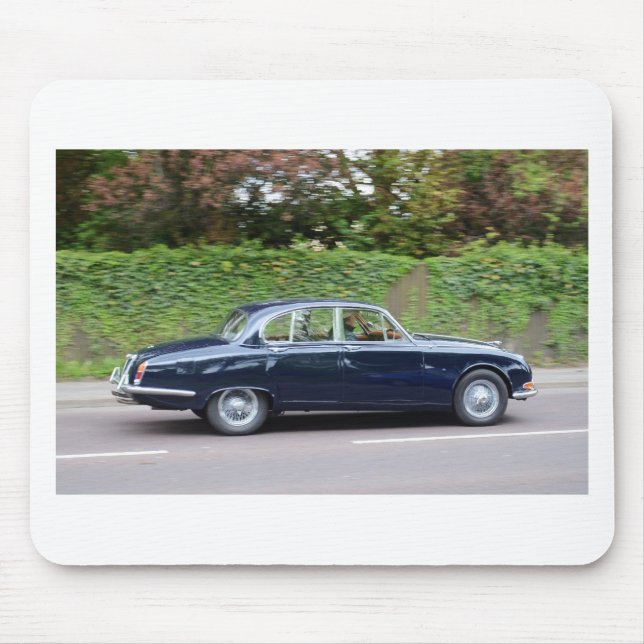 Art Sechzigerjahre Jaguars S Mousepad (Vorne)