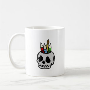 Art Skull Kaffeetasse