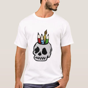 Art Skull T-Shirt