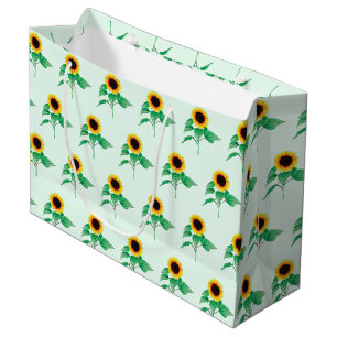 Art Sonnenblumen - Wählen Sie Ihre Lieblingsfarbe  Große Geschenktüte